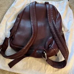 EUC MARC BY MARC JACOBS MAROON DOMO LEATHER BACKPACK Marc by Marc Jacobs Leather Backpacks for Women for sale | eBay main image 4